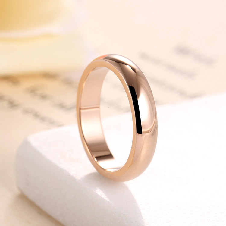 DochKata 4mm Wedding Band for Women